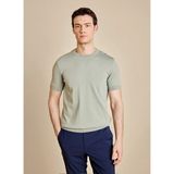 Brooks Brothers Su Yeşili Erkek Standart Triko Kazak BBSS26MKL011