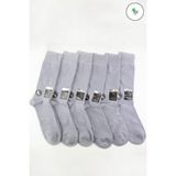 Bross 6lı Desensiz Bambu Erkek Çorap ONL-02023 - Füme - 40 - 42