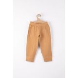 Bross Bebek Müslin Beli Lastikli Pantolon Pamuk BNL-0014_CML - 4 - 5 Yaş - Camel