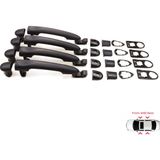 Bross Otomotiv BDP1165-1 Renault Fluence Megane 3 Clio 4 Scenic 3 Captur 1 Için 4 Adet Dış Kapı Açma Kolu Siyah Astarlı 806B02596R