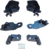 Bross Otomotiv Fiat Doblo Mk2 263 Makyajlı Kasa 2015-2022 51974244 51974243 Için Sağ Sol Ön Far Ayak Tamir Seti