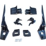 Bross Otomotiv Ford Fiesta B299 B409 B479 2013-2019 D2BZ13008L D2BZ13008J Için Sağ Sol Ön Far Ayak Tamir Seti