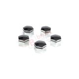Bross Otomotiv Opel Insignia A G09 2008-2017 13283158 Için 5 Adet Krom Renk Plastik Bijon Kapağı 21 Mm * 22 Mm