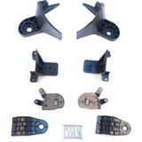 Bross Otomotiv Renault Symbol Mk3 Makyajlı Kasa 2017-ON 260609154R 260102037R Için Sağ Sol Ön Far Ayak Tamir Seti
