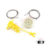 Bross Otomotiv Renault Trafic MK2 Vivaro Primastar 2001-2015 7700311821 İçin Elektrikli Ön Sağ Cam Kriko Tamir Seti
