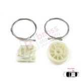 Bross Otomotiv Rover 75 RJ MG ZT Brilliance B8 1998-2005 CVH101300 İçin Elektrikli Arka Sağ Cam Kriko Tamir Seti