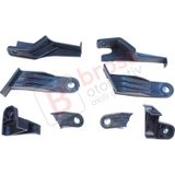 Bross Otomotiv Toyota Corolla MK11 4-Kapı Sedan 2014-2016 8115002E60 İçin Sağ Sol Ön Far Ayak Tamir Seti