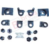 Bross Otomotiv VW Jetta MK6 A6 5C6 2010-2018 5C7998225 5C7998226 İçin Sağ Sol Ön Far Ayak Tamir Seti