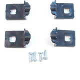 Bross Otomotiv Vw Touran Mk1 2003-2010 Caddy Mk3 2004-2010 Makyajsız 1T0998225 1T0998226 Için Sağ Sol Ön Far Ayak Tamir Seti