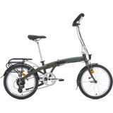 Broster Domestic - 20 Jant 16'' Kadro Katlanır Bisiklet - Metalik Mat Yeşil