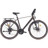 Broster On'line 2.0 - 28 Jant 49CM ( M - L ) Kadro Şehir Tur Bisikleti - Mat Kahverengi