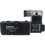 Brotech 1/4 - 5/2 Hava Valfi | Pnömatik Valf | Air Valfi | Tır Branda Valfi 12 Volt | Pnömatik Valf - 12V