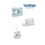 Brother JK17B-M330-2504D 3'lü Set Dikiş Nakış Ve Overlock Makinesi