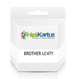 Brother LC47Y Sarı Muadil Kartuş