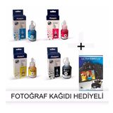 Brother MFC 2320 için 1 Takım Photoink Mürekkep- Fotoğraf Kağıdı Hediyeli