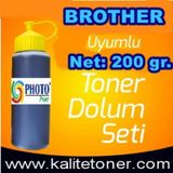 Brother MFC-7030 HP-2140 Dolum Toner Seti