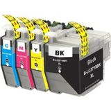 Brother MFC-J2330DW Muadil Kartuş Seti 4 Renk Çipli LC3719XL - Siyah - Kırmızı - Sarı - Mavi