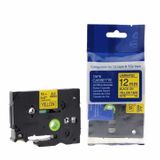 Brother P-Touch 12AZE631 TZ-Tape Sarı-Siyah 12 mm Etiket