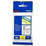 Brother P-Touch 6TZE211 Beyaz-Siyah 6 mm Etiket