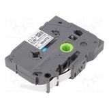 Brother P-Touch Hse-231 Isı ile Daralan Beyaz Üzerine Siyah 11.7 mm Makaron Etiket