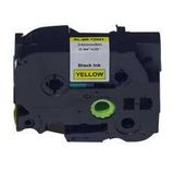 Brother P-Touch TZE-651 Sarı Üzerine Siyah 24 mm 8 mt Muadil Etiket