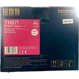 BROTHER TN-871 Standart Verimli Toner Kartuşu - Macenta Renk - ~ 6500 Sayfa Verim