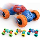 Brother Toys 1 Adet Akrobat Takla Atan Çılgın Oyuncak Araba Çek Bırak 15 Cm.