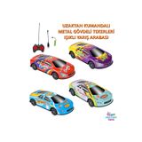 Brother Toys 1 Adet Metal Gövdeli Tekerlekleri Işıklı Drift Atabilen Şarjlı Uzaktan Kumandalı Yarış Arabası 1:24