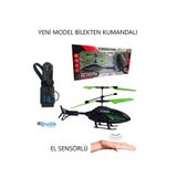 Brother Toys 1. Kalite El Kumandalı ve El Sensörlü Parmakla Yükseltilebilen Helikopter Şarj Edilebilir 20 Cm.