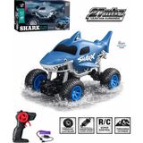 Brother Toys 1:18 Şarjlı Uzaktan Kumandalı Köpekbalığı Oyuncak Araba 25 Cm. - Mavi