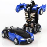 Brother Toys 1:32 Bugatti Çek Bırak Mekanizmalı Kendiliğinden Robota Dönüşen Transformer Araba
