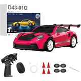 Brother Toys 1:43 Profesyonel Pistler Için Tasarlanmış Yarış ve Drift Arabası 15 Km/h Uzaktan Kumandalı Araba - Pembe