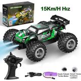 Brother Toys 15 Km/h Hız Yapan Uzaktan Kumandalı Şarjlı Arazi Aracı Oyuncak Araba - Yeşil