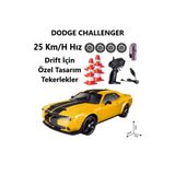 Brother Toys 25 Km/H Hız Yapan Dodge Challenger Görünümlü Şarjlı 2.4 Ghz Uzaktan Kumandalı Drift Araba