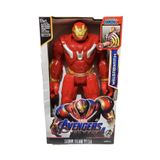 Brother Toys 30 cm Işıklı Sesli Oyuncak Hulkbuster Ironman Demir Adam Ironman Hulk Buster Kırmızı