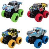 Brother Toys 4x4 Takla Atan Çılgın Canavar Akrobat Model Dayanıklı Plastik Oyuncak Araba