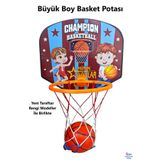 Brother Toys Büyük Boy Basketbol Potası Ve Basketbol Topu 33.5x28 Cm.