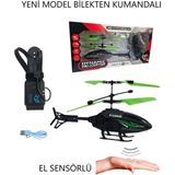Brother Toys El Kumandalı ve El Sensörlü Parmakla Yükseltilebilen Helikopter Şarj Edilebilir 20 Cm. - Renkli