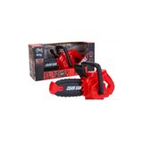 Brother Toys Elektrikli Pilli Sesli Motorlu Testere Oyuncak Ağaç Kesme Motoru 32 Cm. Kırmızı Renk