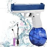 Brother Toys Elektrikli Su Tabancası 500 Ml Kırmızı Mavi 20 Cm 10 Metre Menzilli Güvenli Oyun - 3+ Yaş