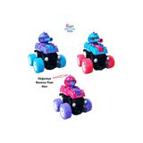 Brother Toys Füze Atan Oyuncak 1 Adet 4x4 Arazi Aracı Mermi Fırlatan Sürmeli Tank Araba 9 Cm.
