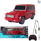 Brother Toys Gerçekçi Tasarım Uzaktan Kumandalı Şarjlı Full Fonksiyon Jeep Araba 1:16 Ölçek - Kırmızı