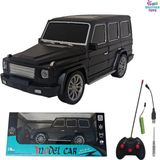 Brother Toys Gerçekçi Tasarım Uzaktan Kumandalı Şarjlı Full Fonksiyon Jeep Araba 1:16 Ölçek - Siyah
