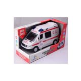 Brother Toys Işıklı Müzikli 112 Yazılı Oyuncak Ambulans Yerli Üretim 20 Cm.