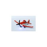 Brother Toys Işıklı Müzikli Metal Uçak Modeli Kırmızı Beyaz 12 cm Eğlenceli Oyun