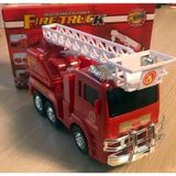 Brother Toys Işıklı Sirenli Oyuncak İtfaiye Arabası 24 cm Hareketli Vinç Modeli Sağlığa Zararlı Madde İçermez