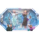 Brother Toys Karlar Ülkesi Frozen Müzikli Elsa ve Anna 2'li Set Şarkı Söyleyen Oyuncak Figür - Kahverengi - Mavi