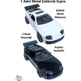 Brother Toys Metal Toyota Supra Çekbırak Oyuncak Araba 12 Cm Kaliteli Malzeme ile 2 Renk Seçeneği