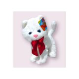Brother Toys Miyavlayan Sesli Papyonlu Oyuncak Peluş Kedi 30 Cm.