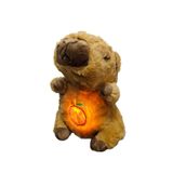 Brother Toys Nefes Alan Capybara 1 Adet Peluş Uyku Arkadaşı Melodili Kapibara 25 Cm.